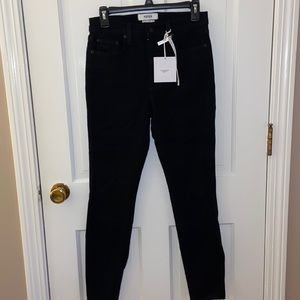 PISTOLA ALINE HIGH RISE SKINNY - ONYX